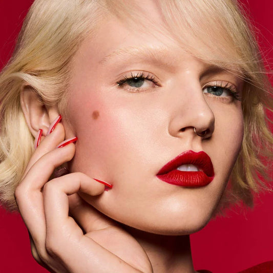 Fenty Beauty Cherry Mouth Set + Pouch