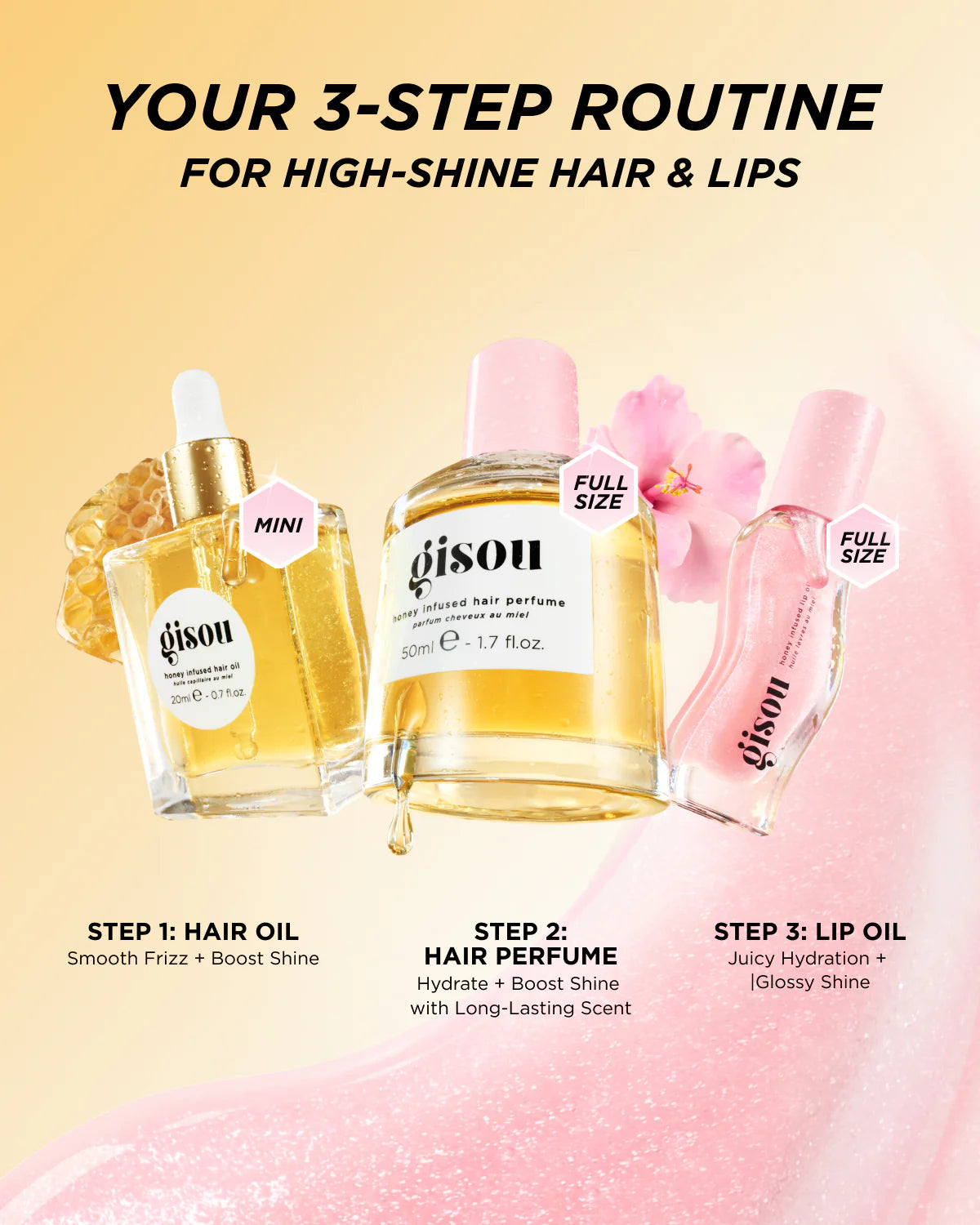 Gisou Honey Trio