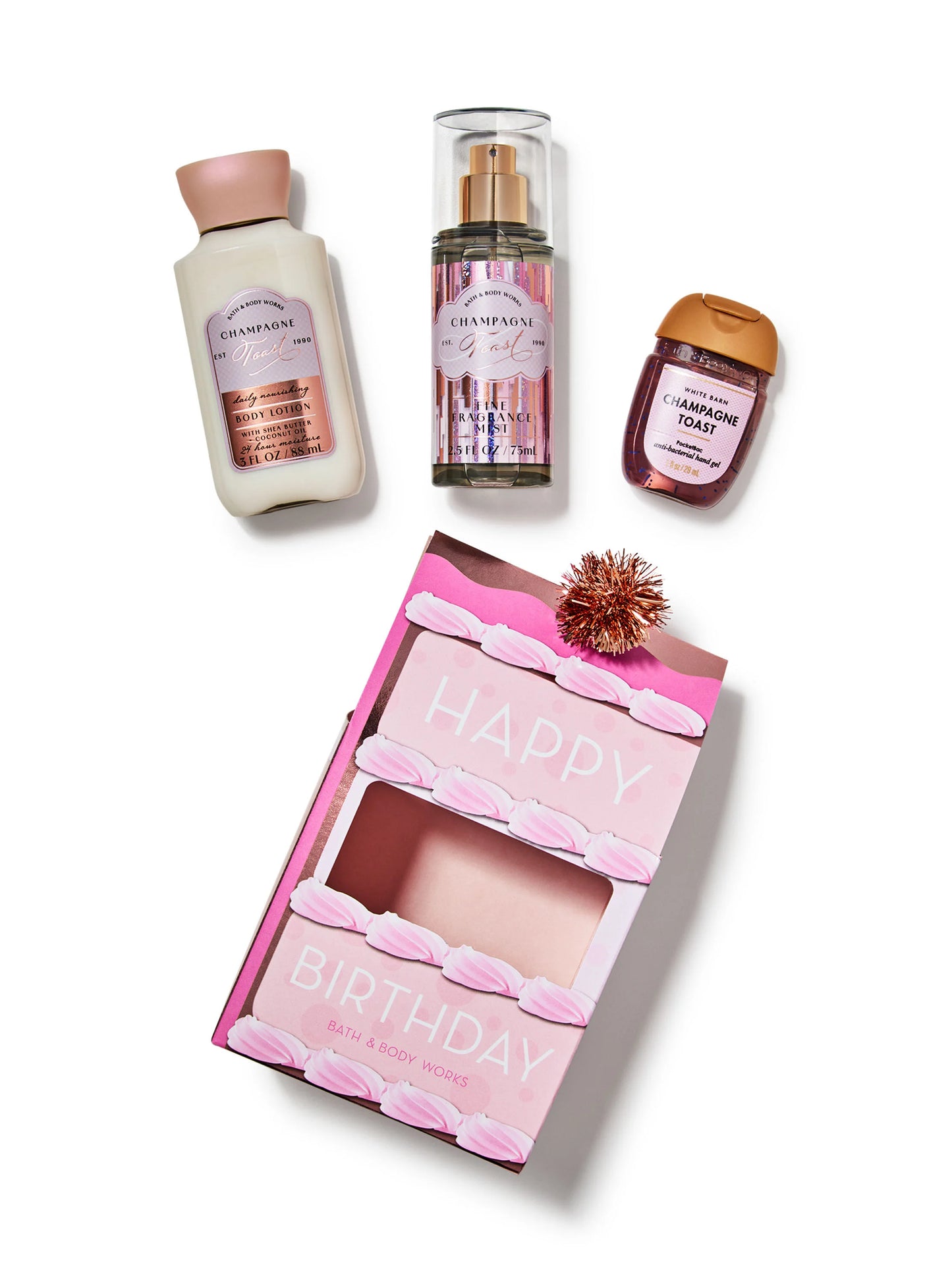 Bath&Body Works Champagne Toast Set
