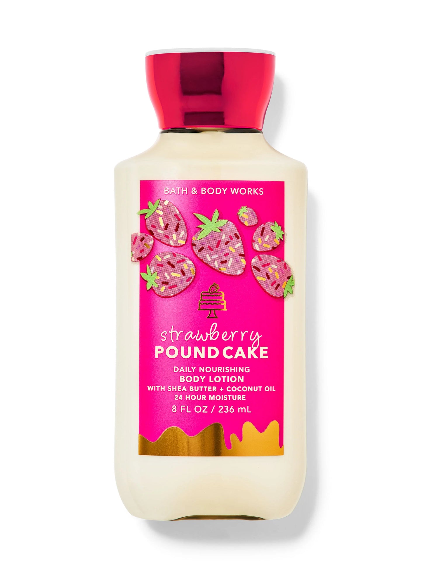 Bath&Body Works Strawberry Pound Cake Body Lotion