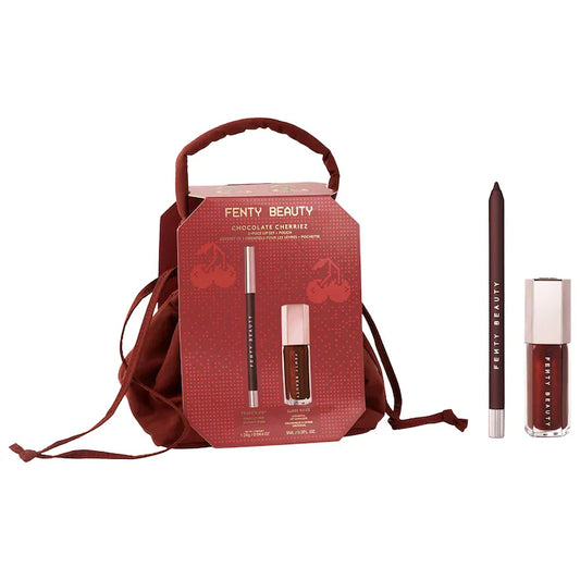 Fenty Beauty Chocolate Cherries Set + Pouch