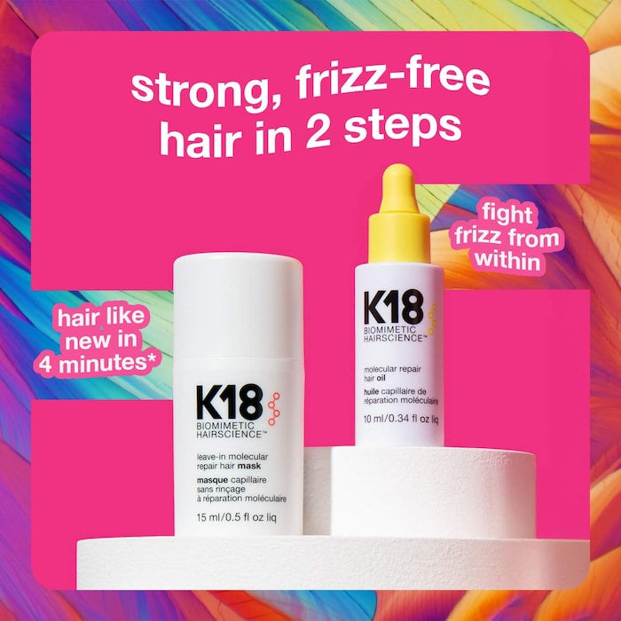 K18 Mini Hair Mask & Oil Set