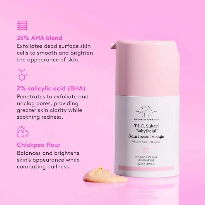 Drunk Elephant AHA+BHA Mask