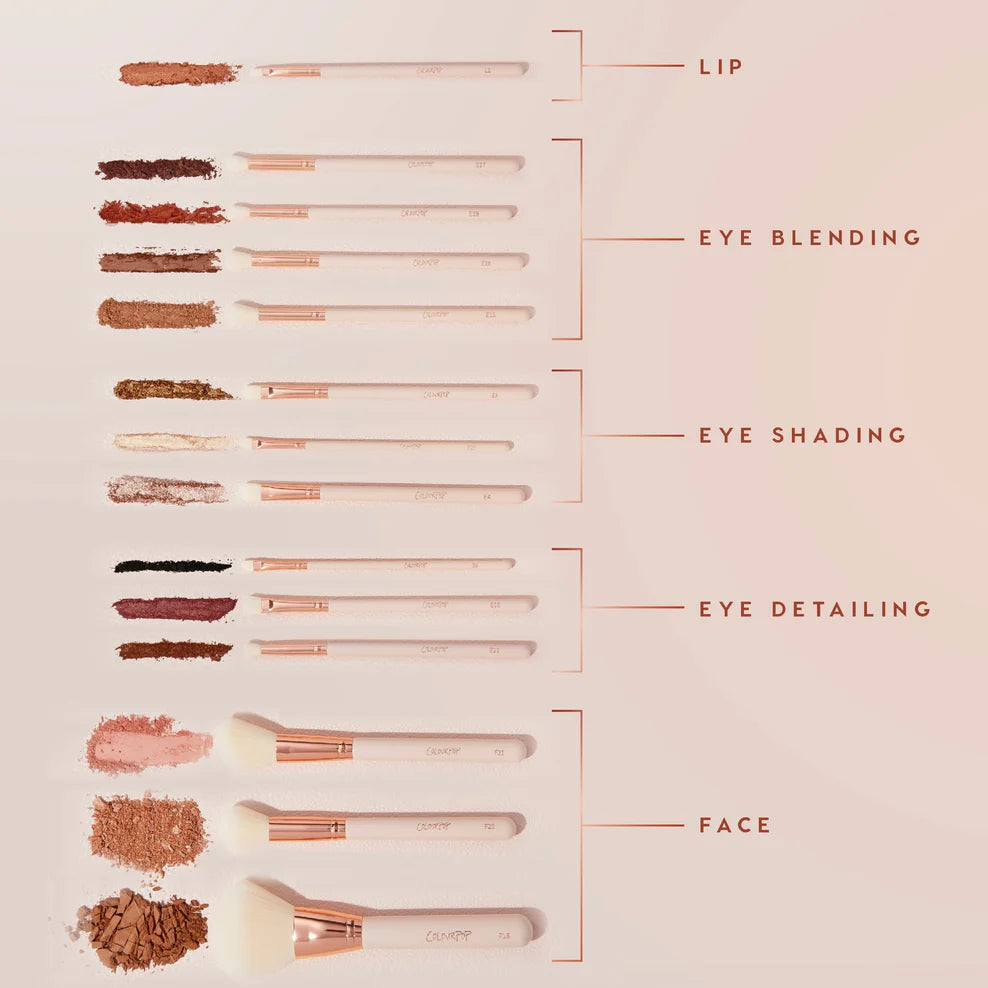 Colourpop Brushes Set